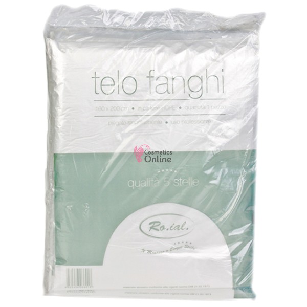 Cearceaf folie pentru impachetari corporale Roial Telo Fanghi  200 x 160 cm, 50 bucati